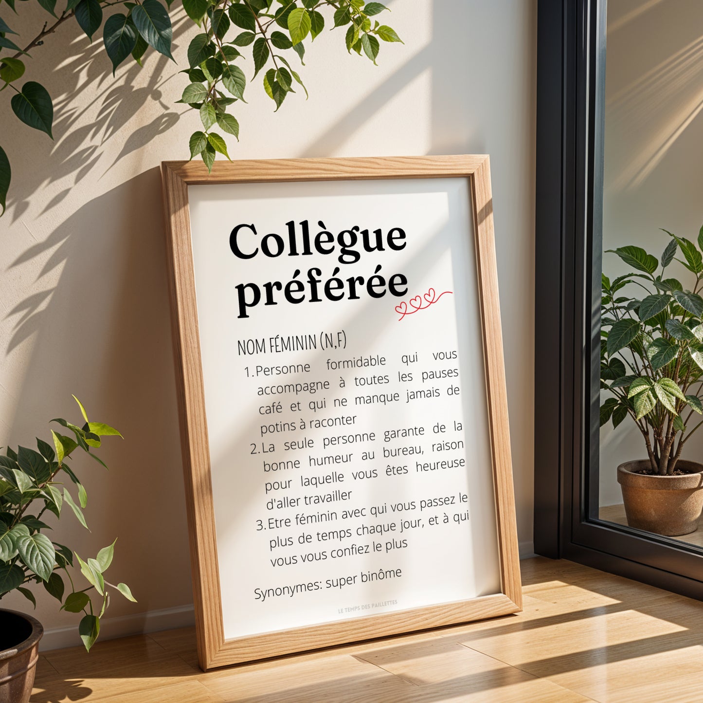 Affiche définition Collègue préférée - Image 4