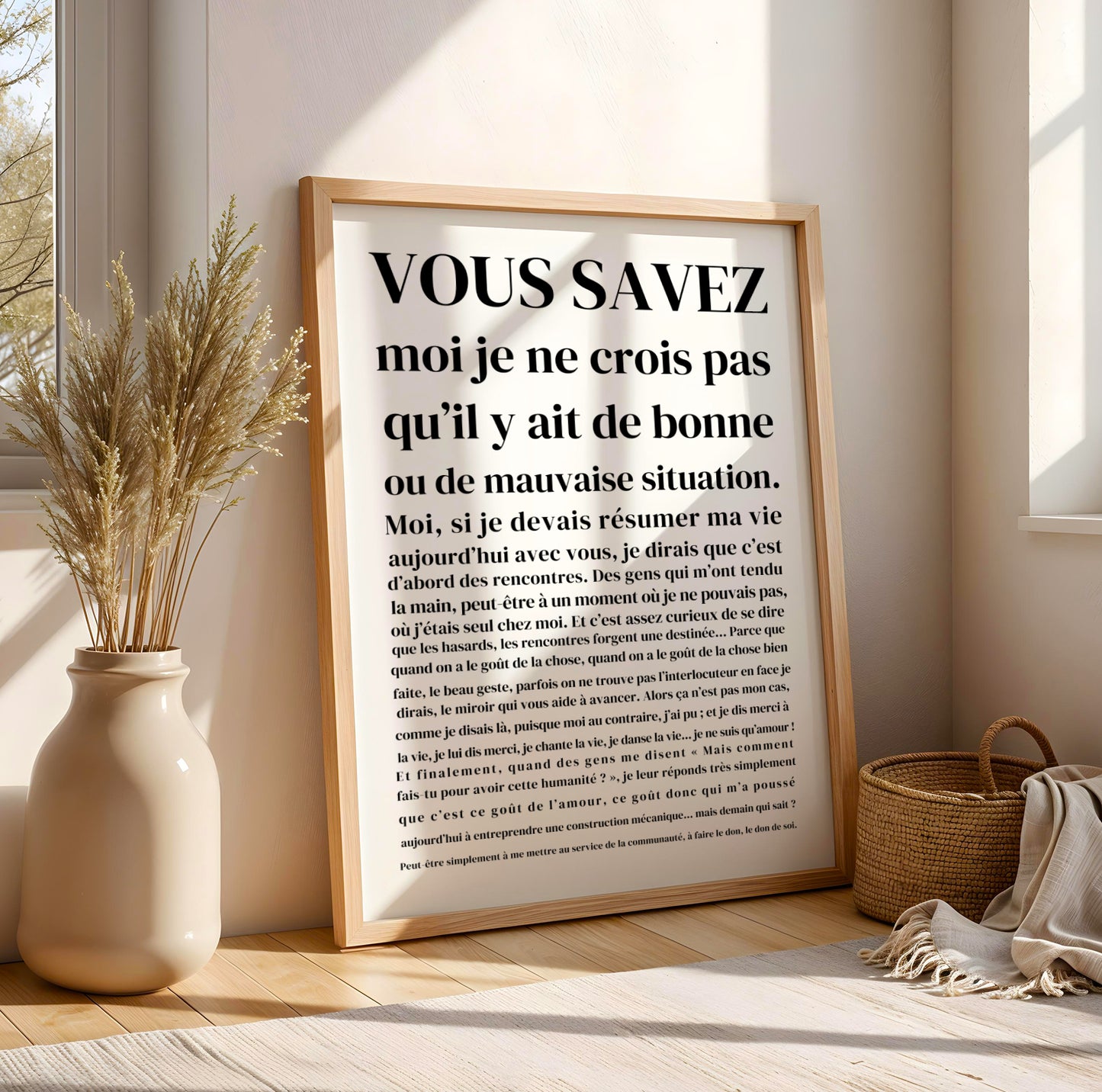affiche citation minimaliste humour cinéma