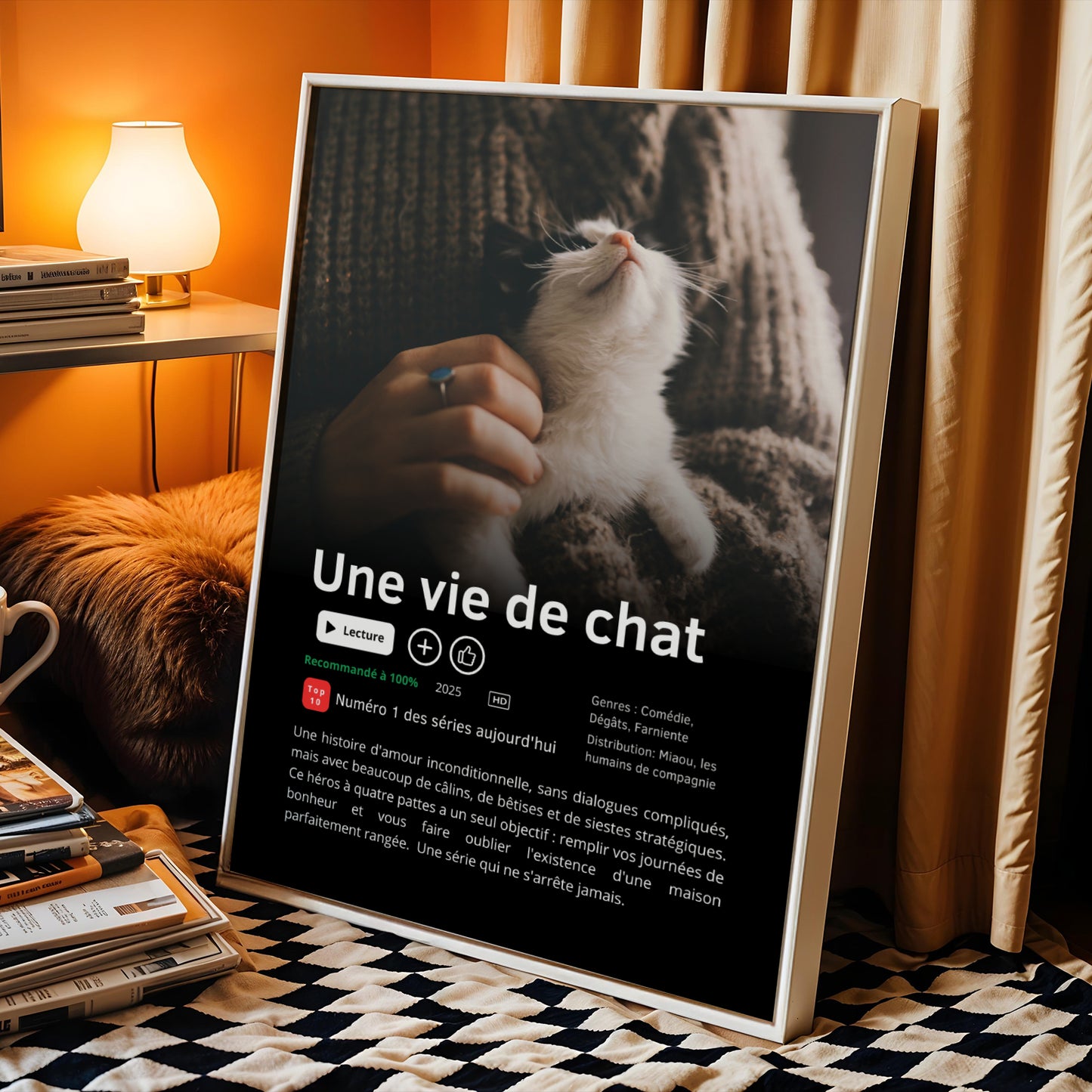 Affiche Netflix personnalisée - Chien Chat & animaux de compagnie - Image 7