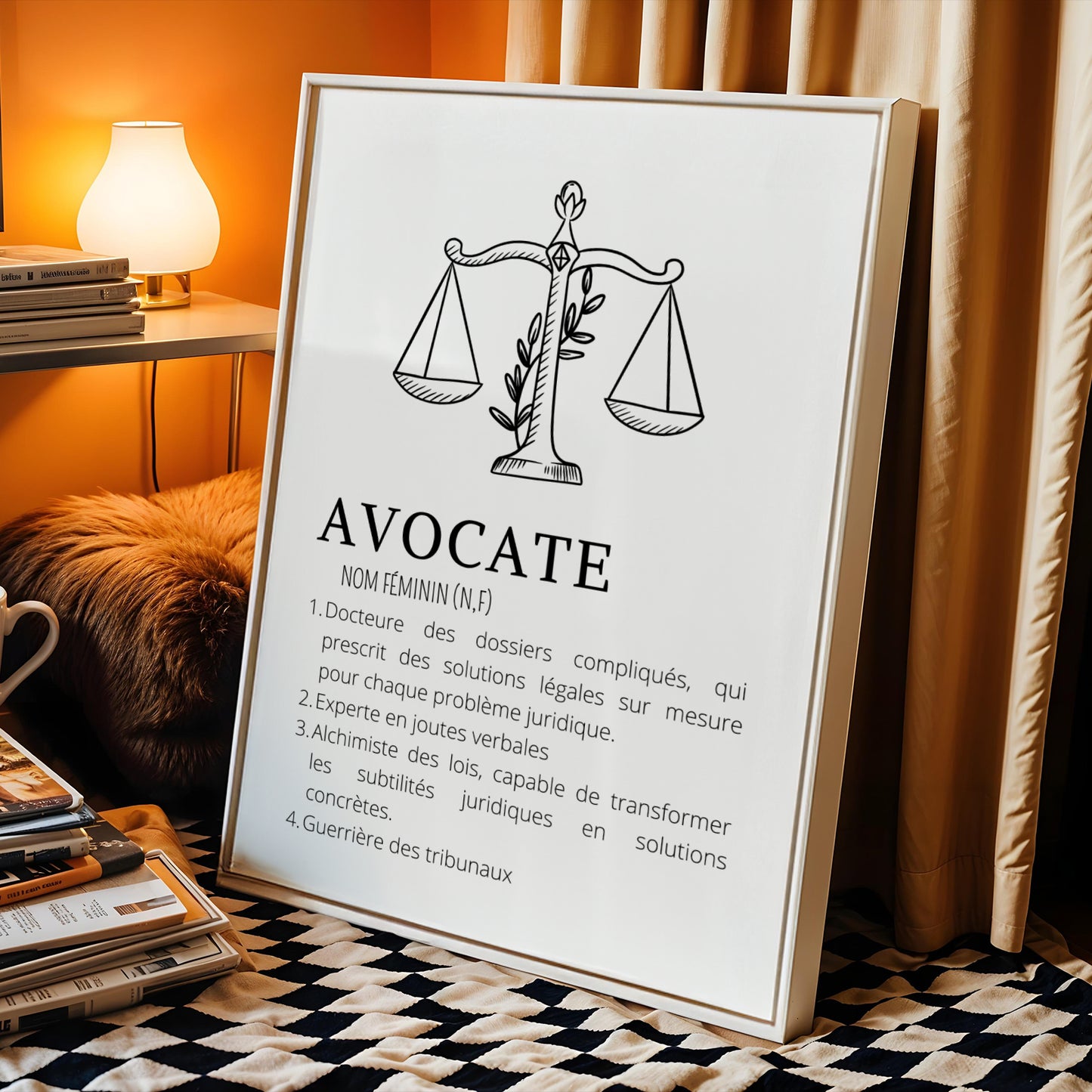 Affiche définition avocat(e)