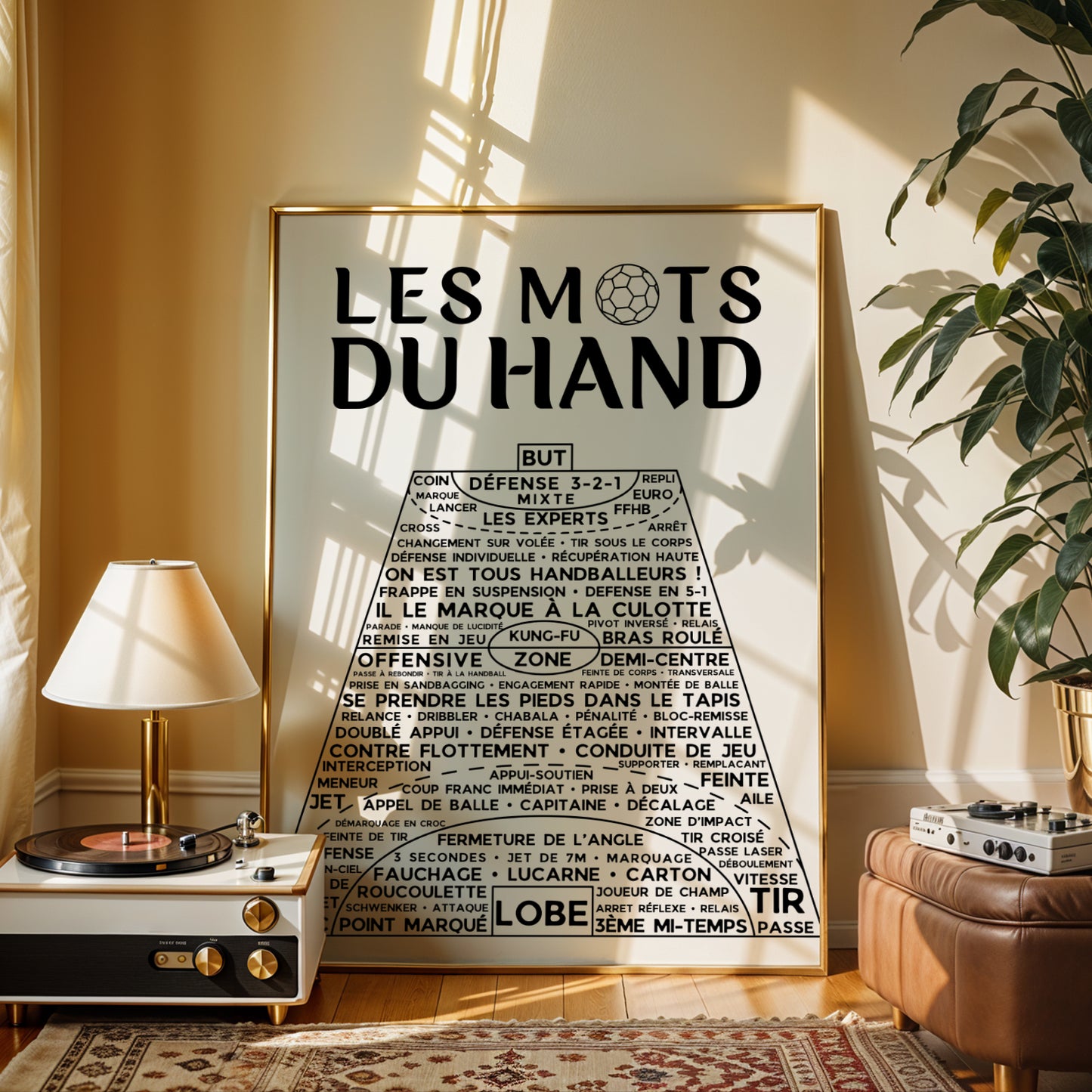 Affiche Les mots du Hand - Affiche de sport - Image 4