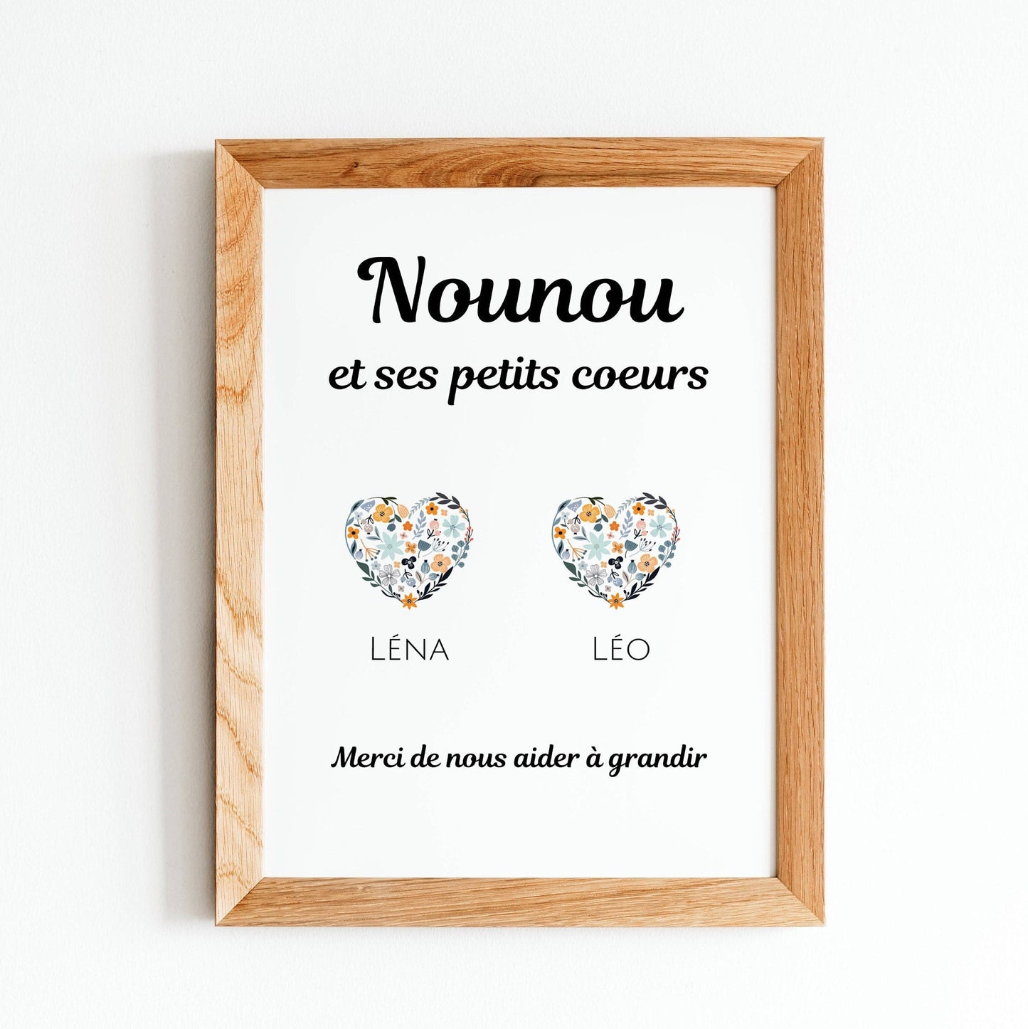 Affiche nounou personnalisée - Affiche nounou définition - affiche qualité nounou par Le Temps des Paillettes - Le Temps des Paillettes