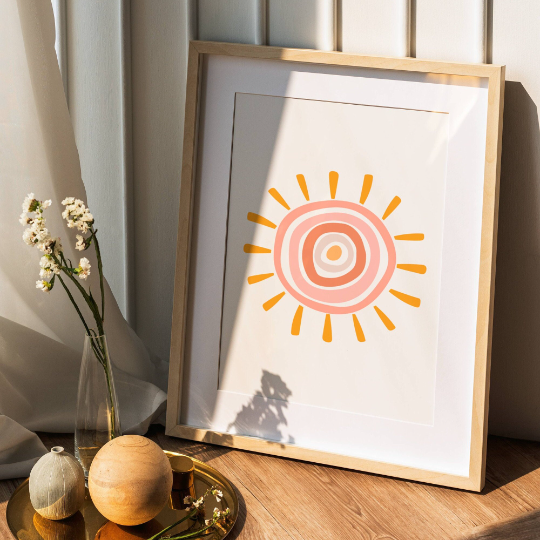 Set 3 affiches bohème aquarelle pour chambre enfant - cadeau de naissance personnalisée prénom par Le temps des paillettes - Le Temps des Paillettes