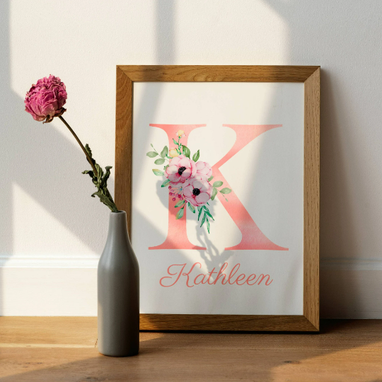 Set 3 affiches papillon aquarelle pour chambre enfant - cadeau de naissance personnalisée prénom - Le Temps des Paillettes
