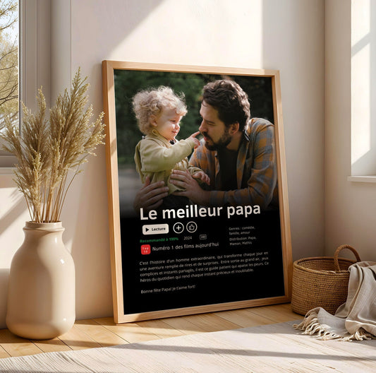 Affiche Série Personnalisée – Devenez la Star de Votre Propre Série