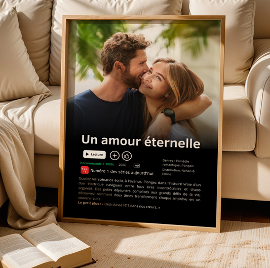 Affiches Netflix personnalisées : le cadeau unique pour toutes les occasions