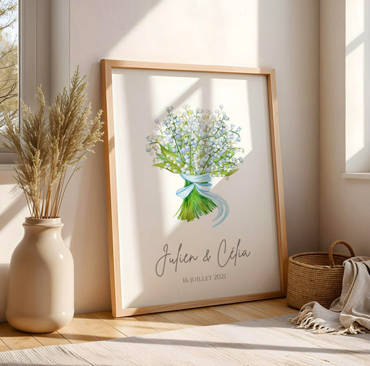 13 Ans de Mariage – Noces de Muguet : Célébrer un Amour Doux et Fragile comme la Fleur