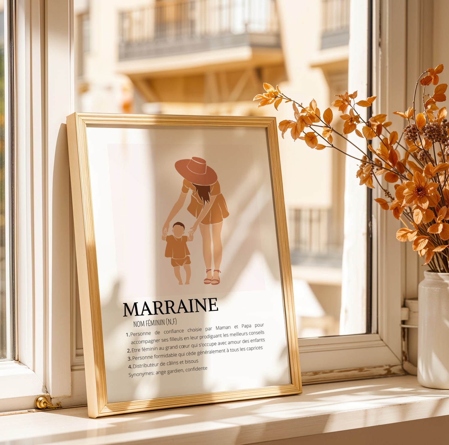 Affiche Marraine Personnalisée | Demande Originale et Cadeau Unique - Image 5