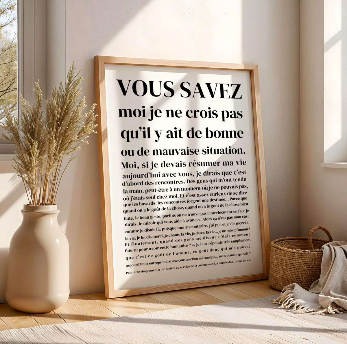 affiche citation minimaliste humour cinéma