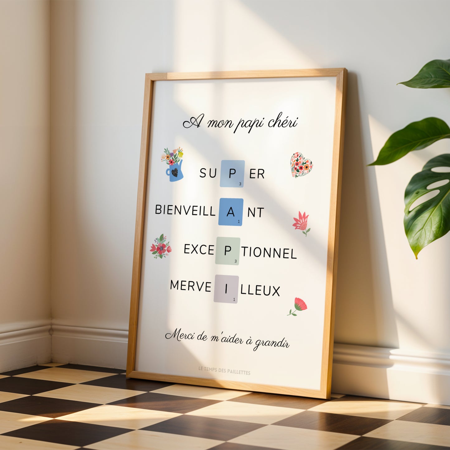 Affiche papi personnalisée - Affiche papi définition