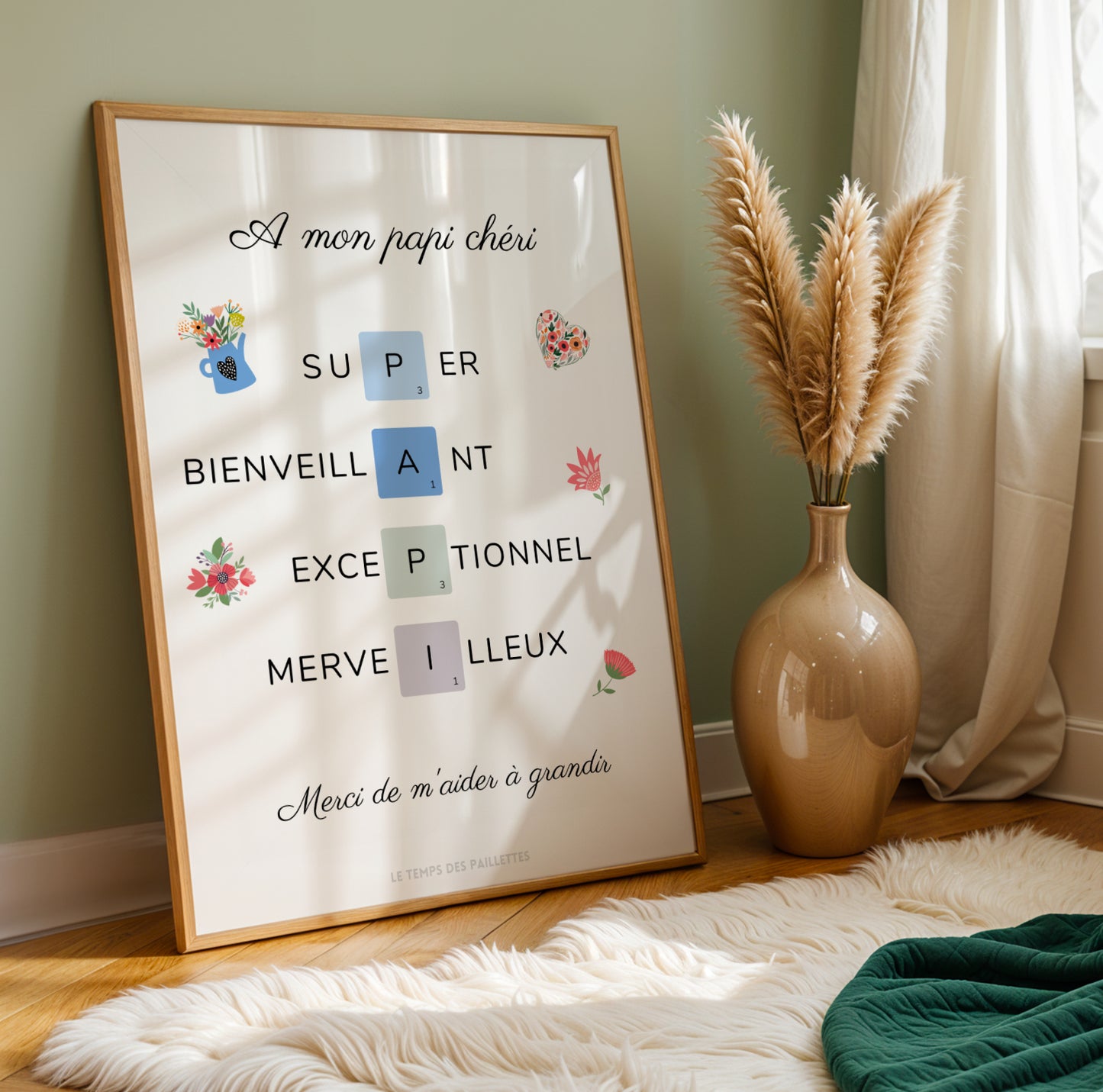 Affiche papi personnalisée - Affiche papi définition