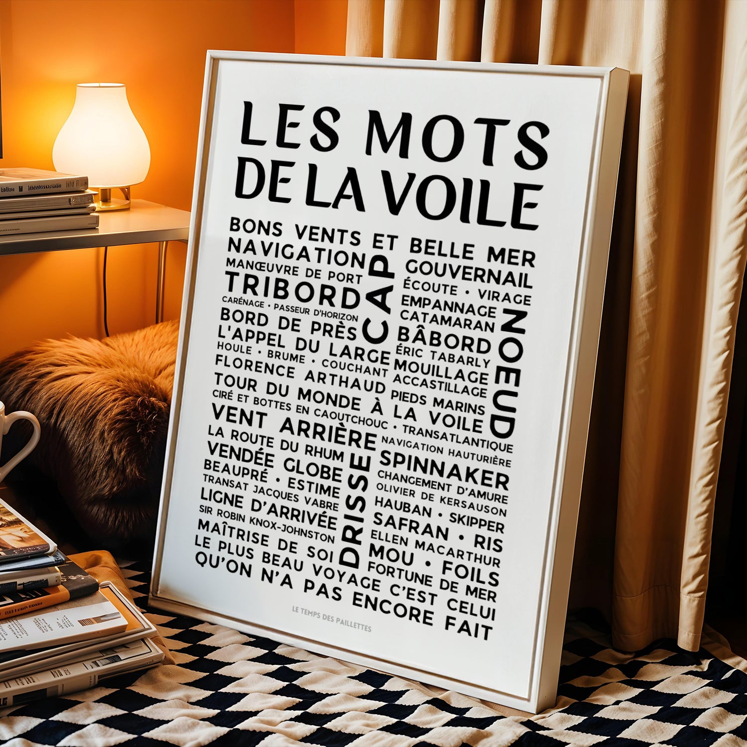 Affiche La Voile - Poster mots et expressions de la Voile - Image 3