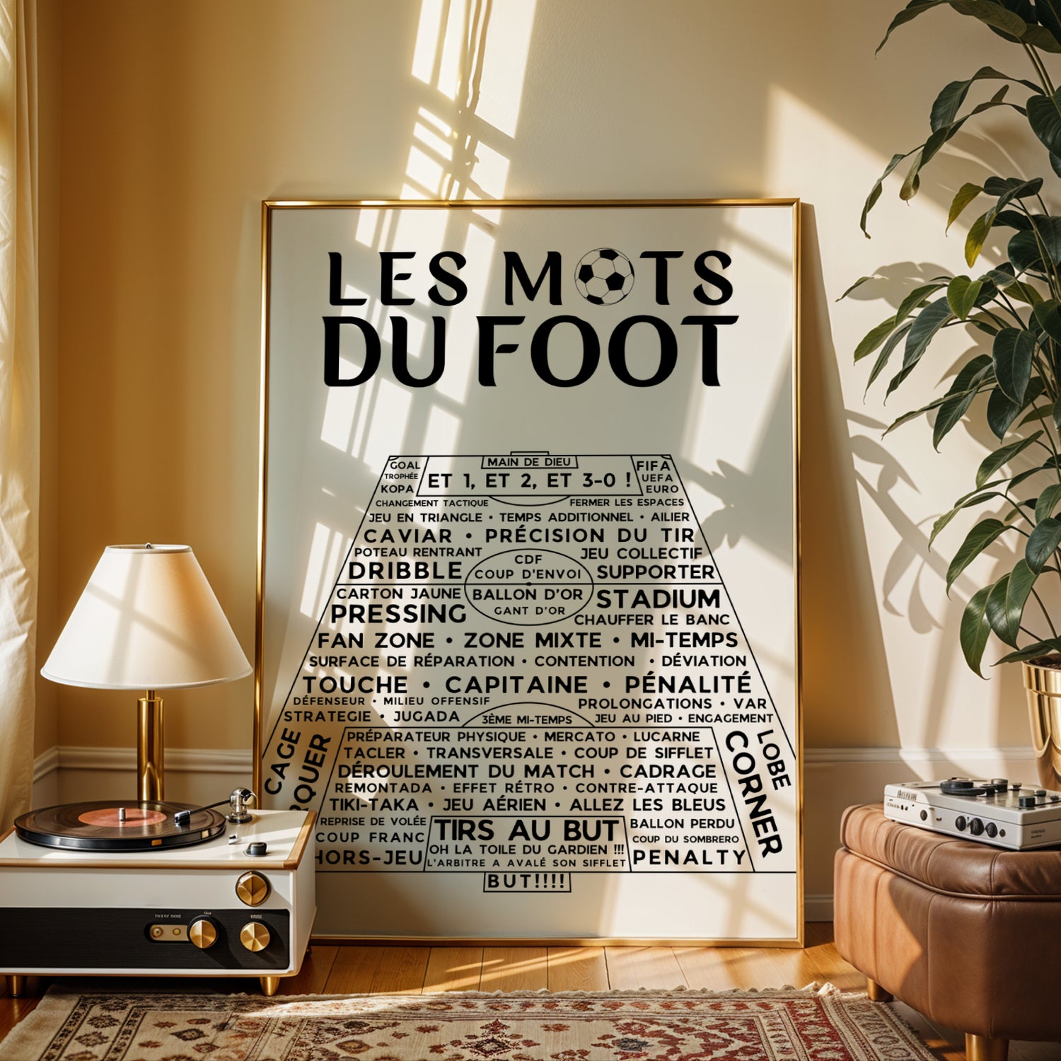 Affiches les mots du foot - Poster Terrain de Foot - Image 5