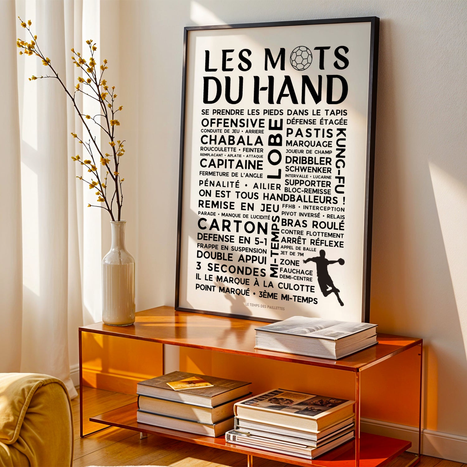 Affiche Les mots du Hand - Affiche de sport - Image 3