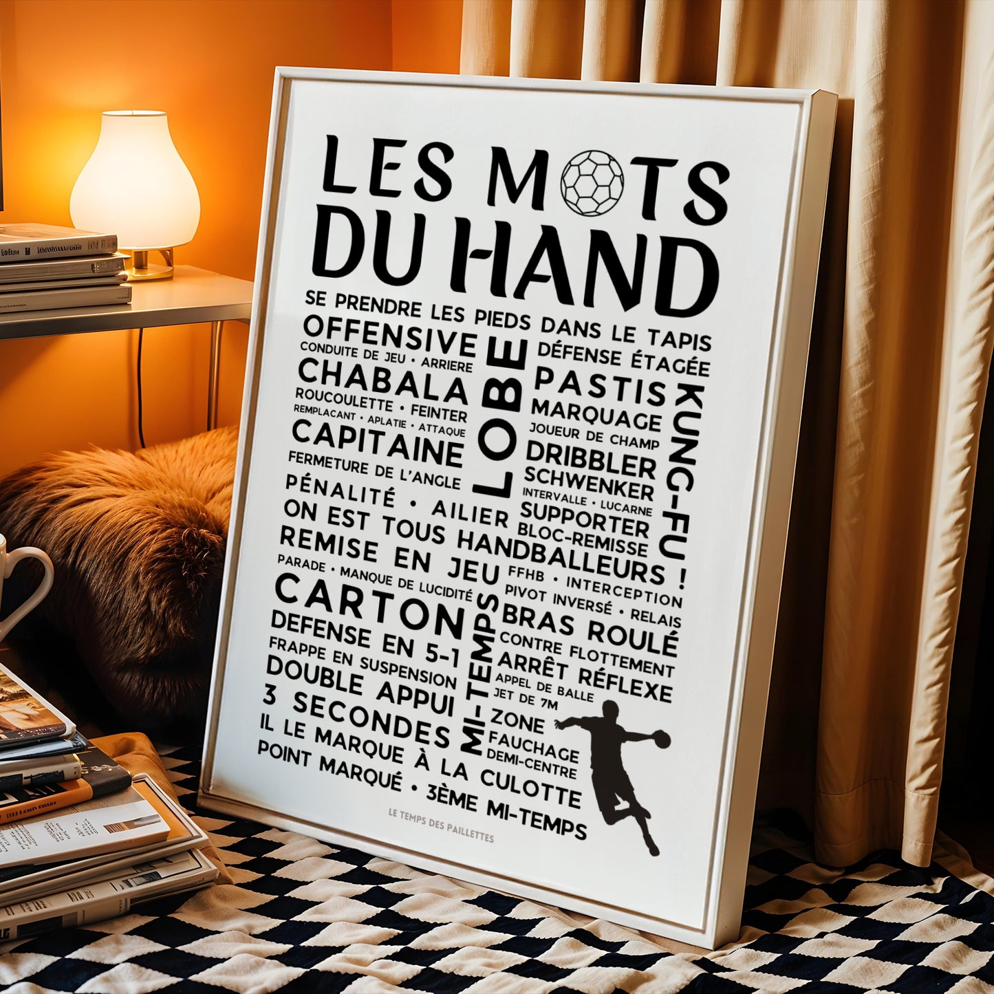 Affiche Les mots du Hand - Affiche de sport - Image 4