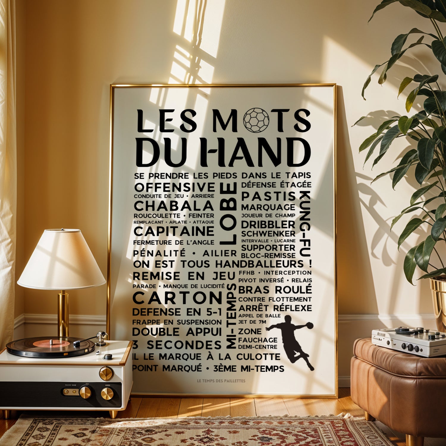 Affiche Les mots du Hand - Affiche de sport - Image 5