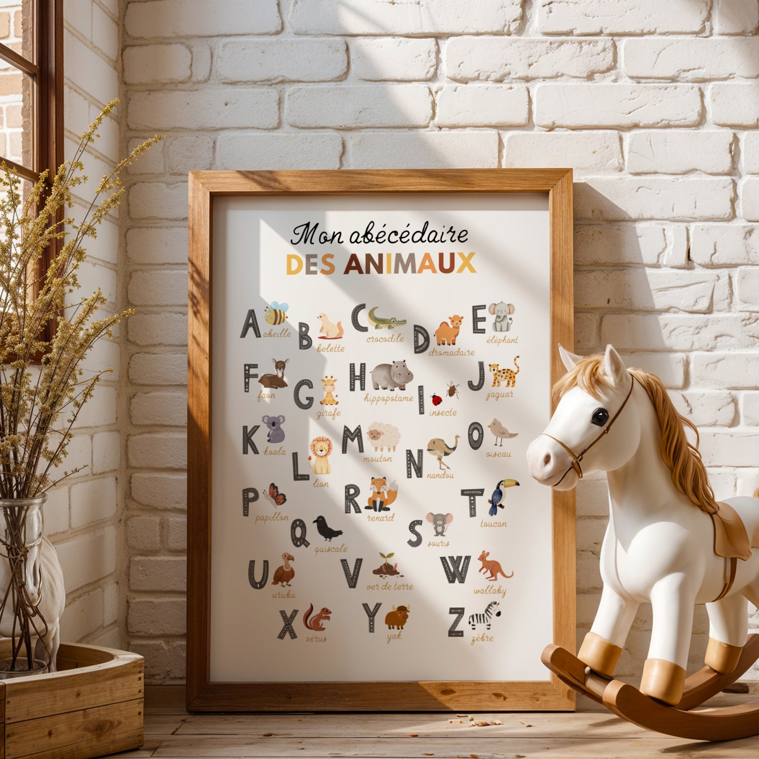 🐾 Un voyage au cœur de l'alphabet : L'Abécédaire des Animaux
