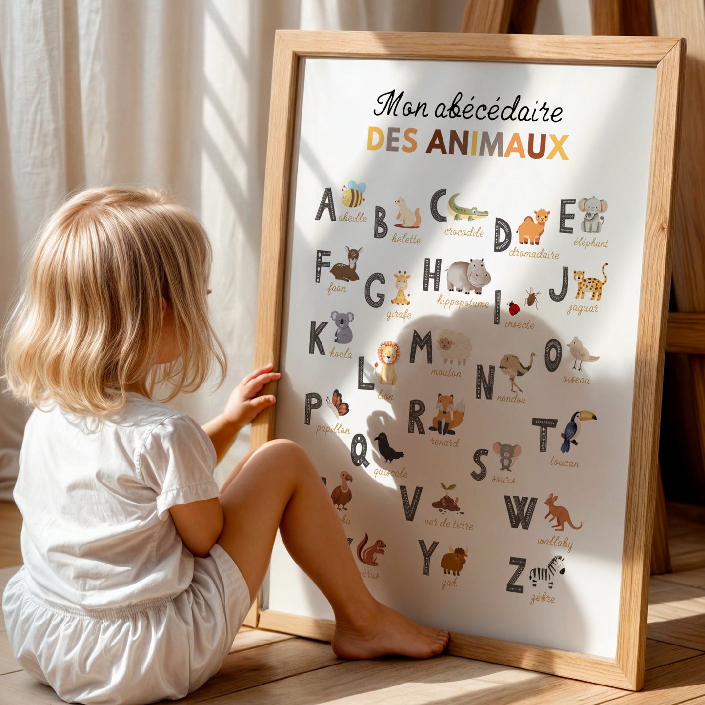 🐾 Un voyage au cœur de l'alphabet : L'Abécédaire des Animaux
