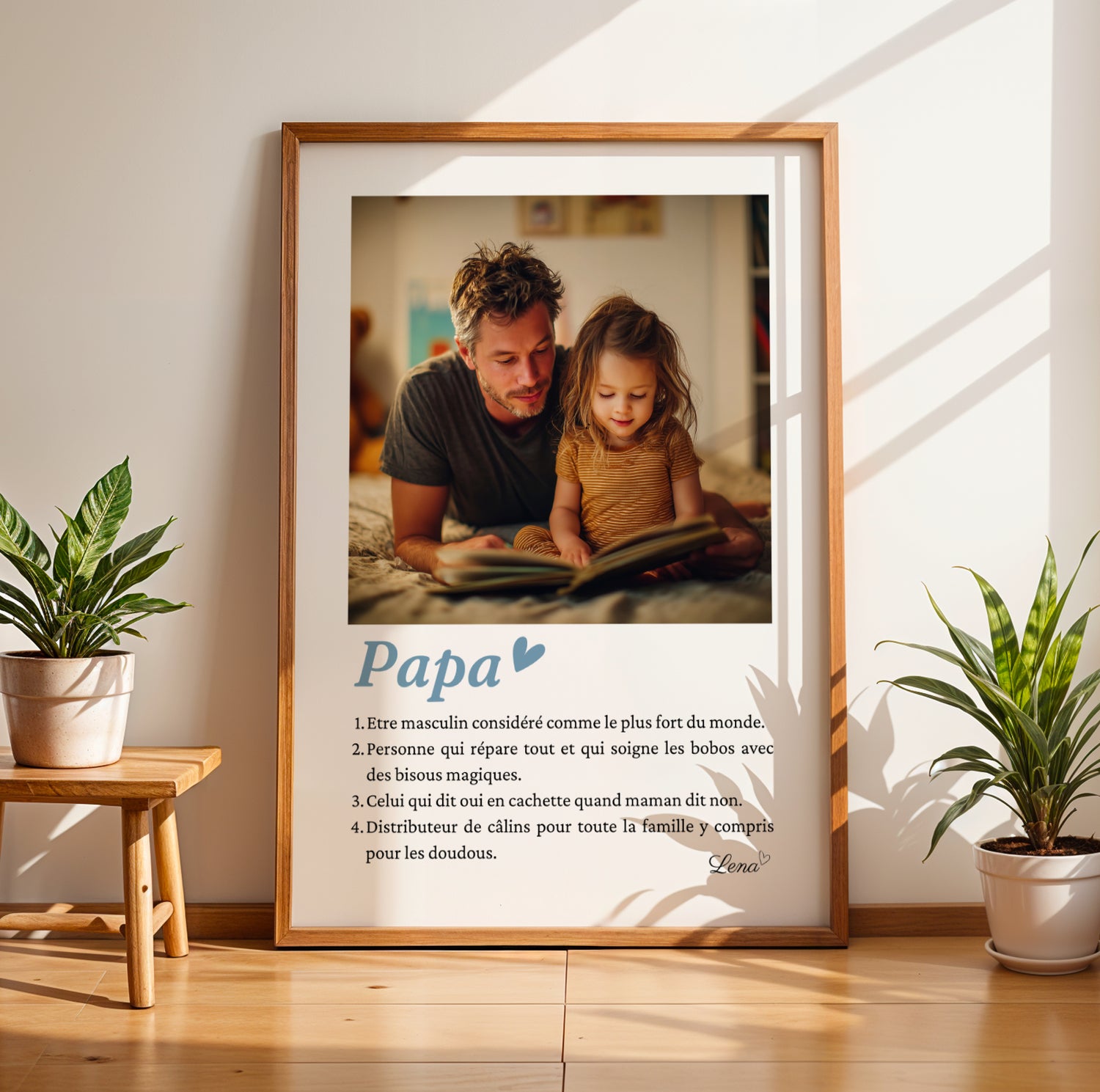 Affiche Papa Personnalisée Photos – Mosaïque et Définition – Cadeau Fête des Pères 2026 - Image 4