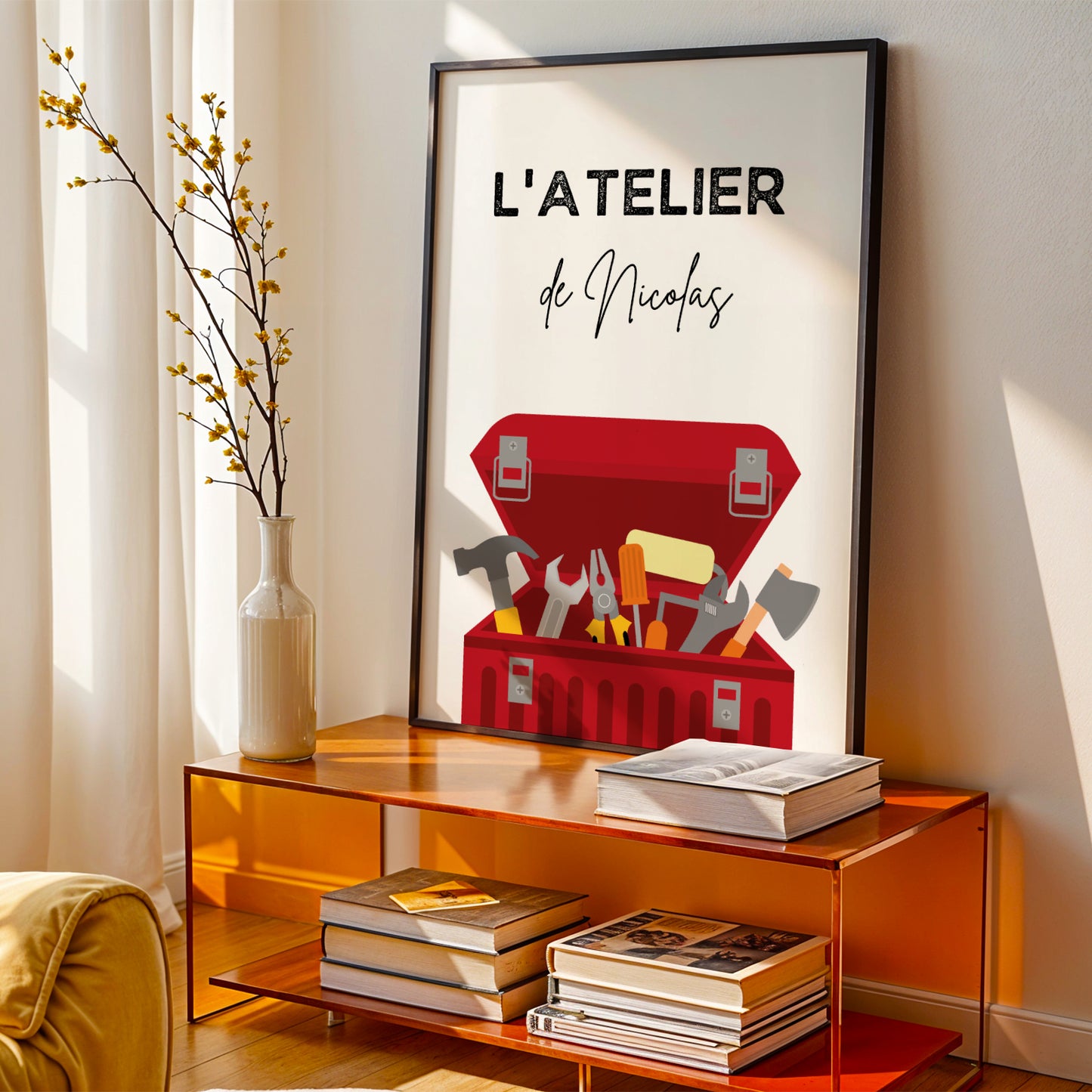 Atelier de bricolage personnalisée - Poster pour bricoleurs par Le Temps des Paillettes - Image 3
