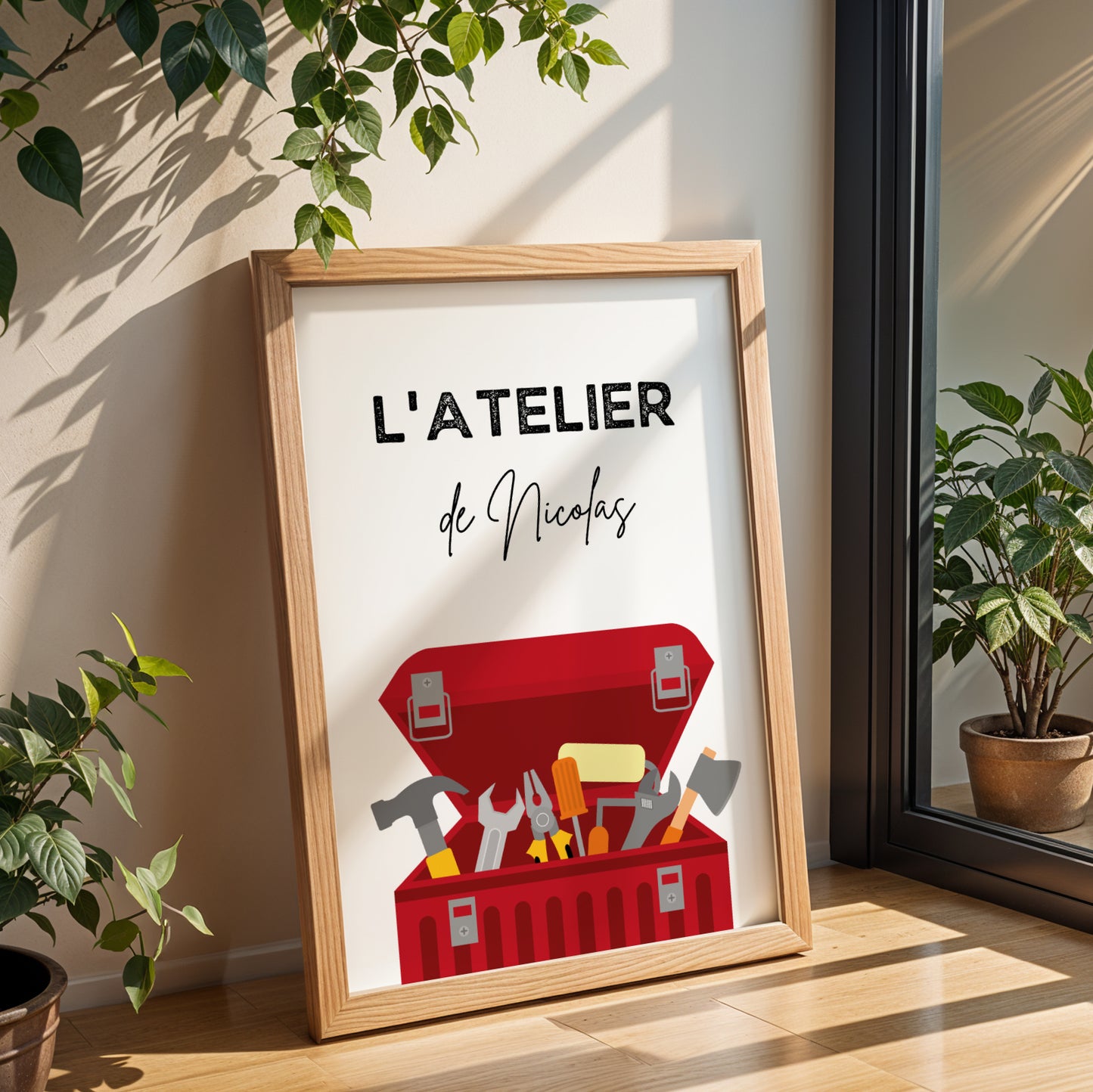 Atelier de bricolage personnalisée - Poster pour bricoleurs par Le Temps des Paillettes - Image 5