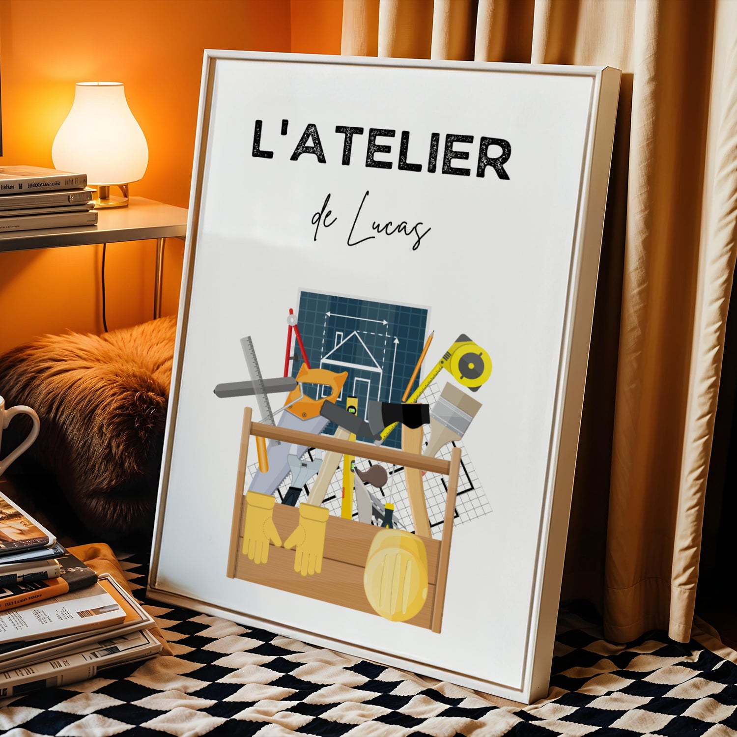 Affiche Atelier de bricolage personnalisée - Poster pour bricoleurs - Image 3