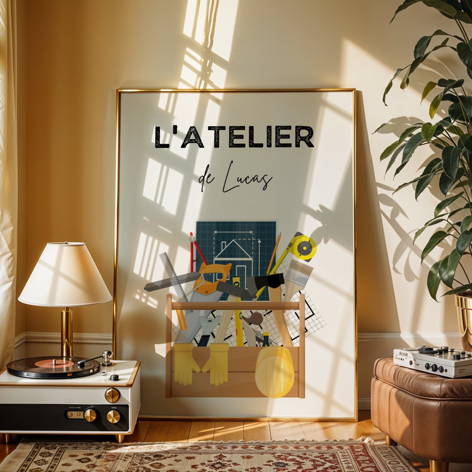 Affiche Atelier de bricolage personnalisée - Poster pour bricoleurs - Image 4