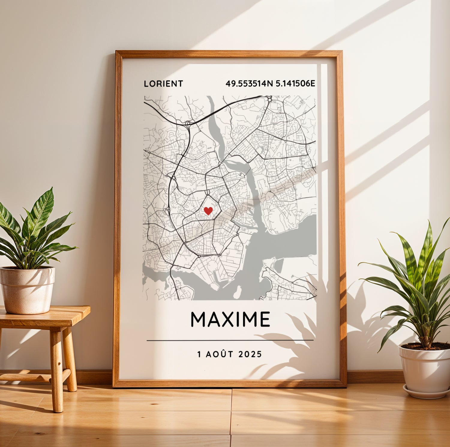 Immortalisez la naissance de votre bébé avec notre affiche personnalisée : prénom, date, ville et photo. Cadeau de naissance original et décoration élégante pour la chambre de bébé.