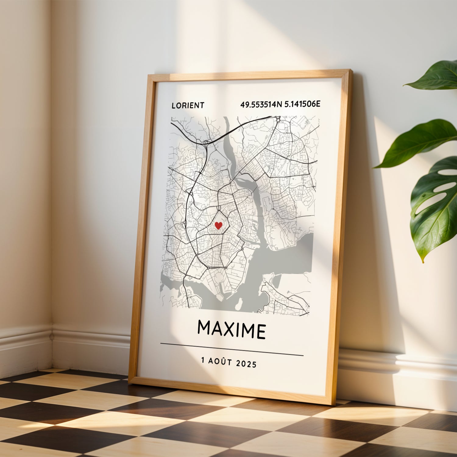 Immortalisez la naissance de votre bébé avec notre affiche personnalisée : prénom, date, ville et photo. Cadeau de naissance original et décoration élégante pour la chambre de bébé.