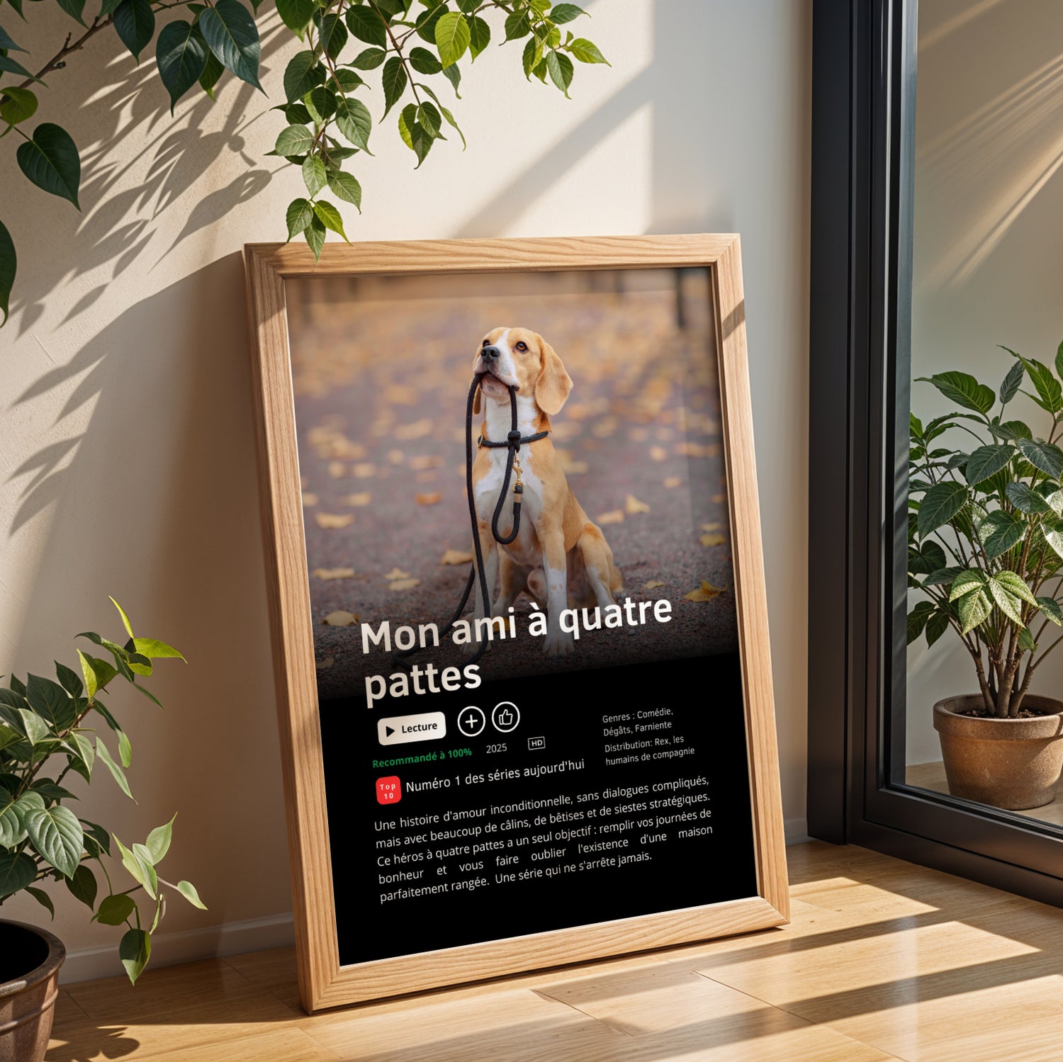 Affiche Netflix personnalisée - Chien Chat & animaux de compagnie - Image 6