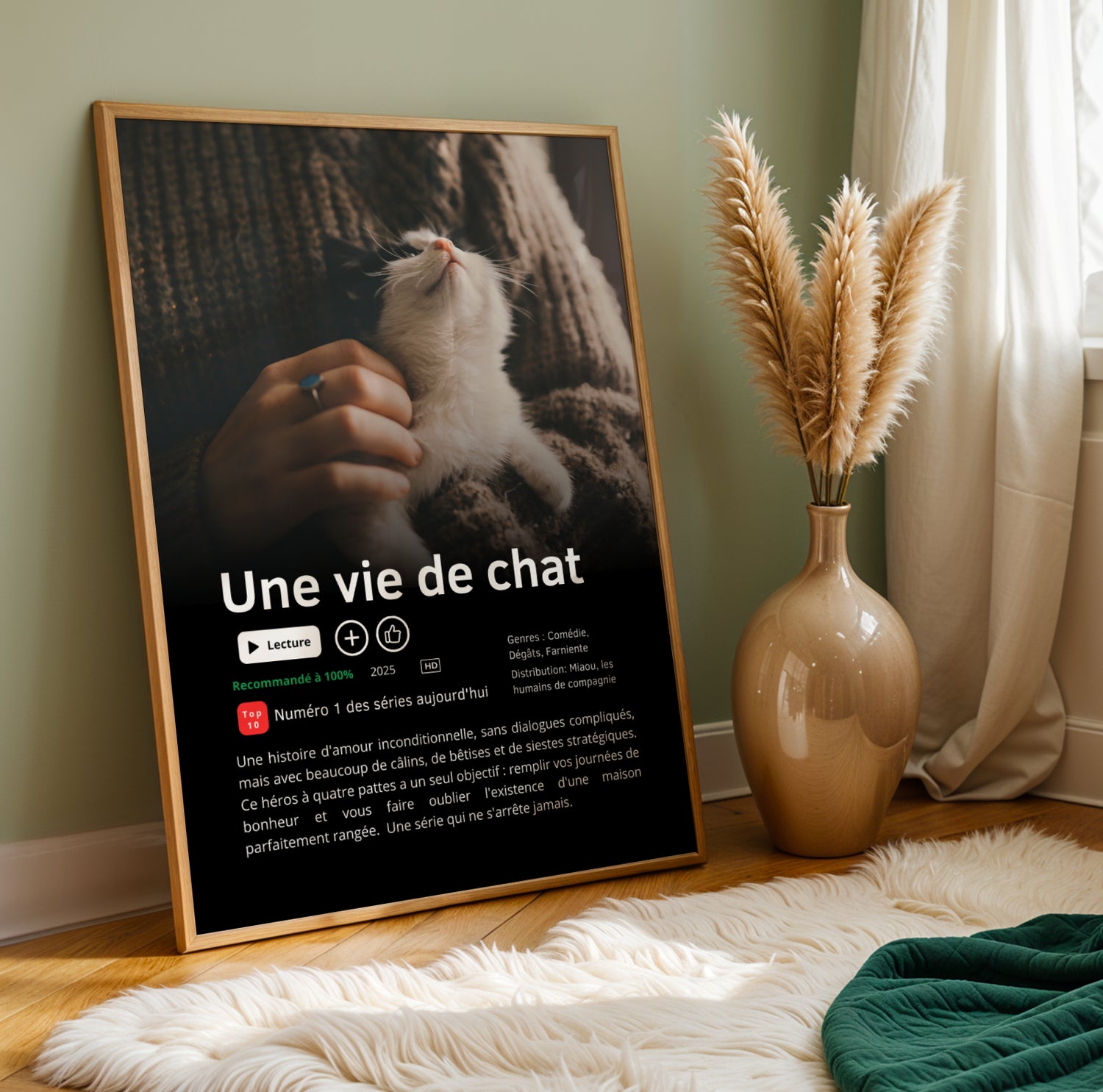 Affiche Netflix personnalisée - Chien Chat & animaux de compagnie - Image 3