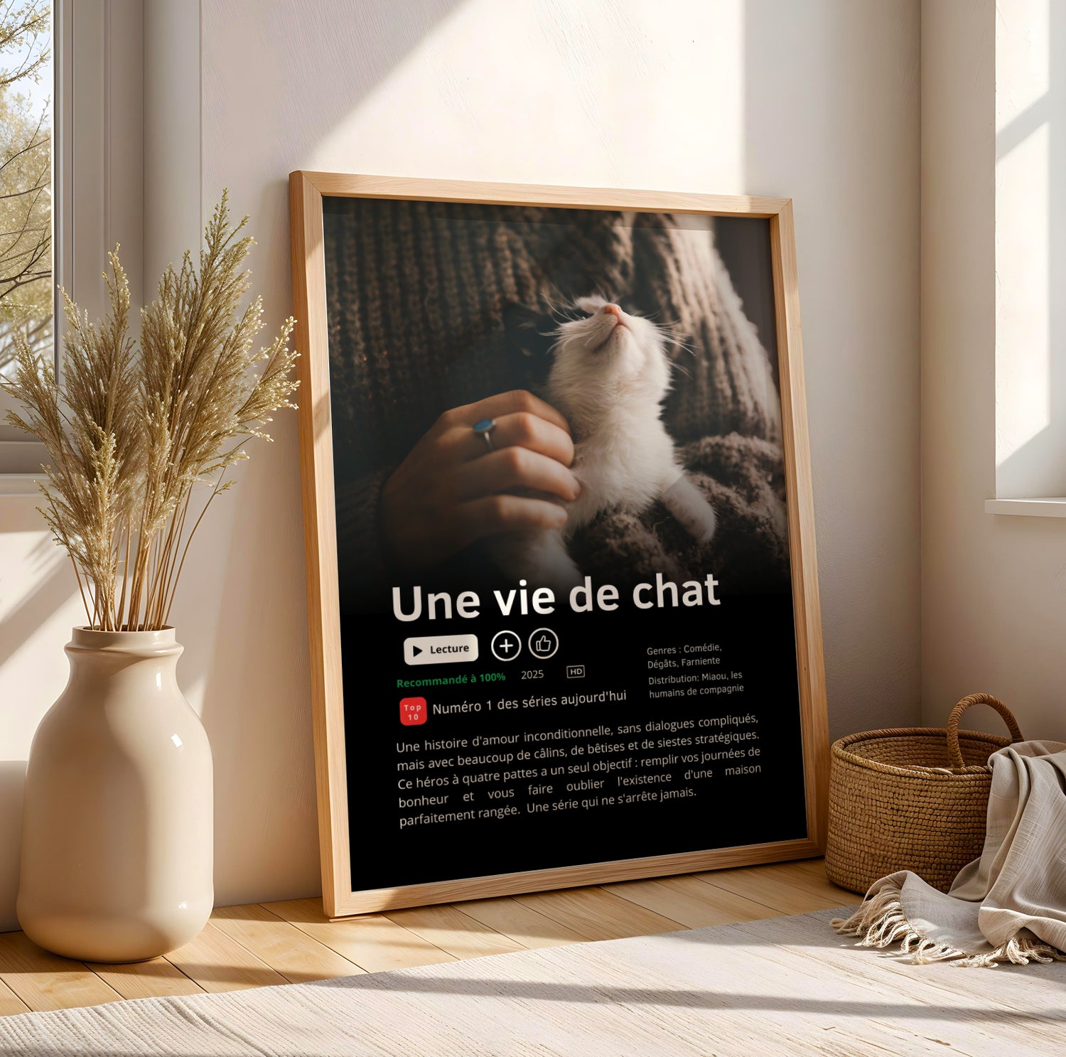 Affiche Netflix personnalisée - Chien Chat & animaux de compagnie - Image 4