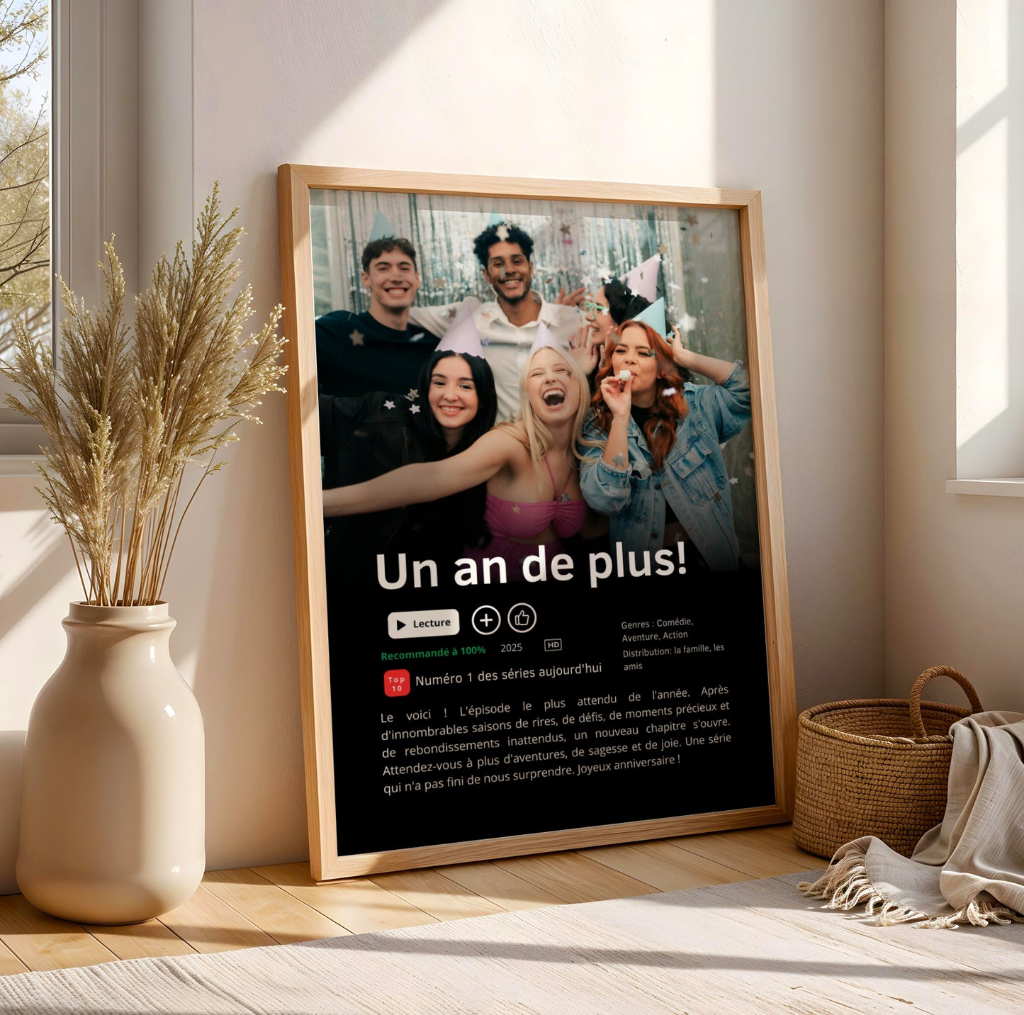Affiche Netflix personnalisée - Joyeux anniversaire - Image 6
