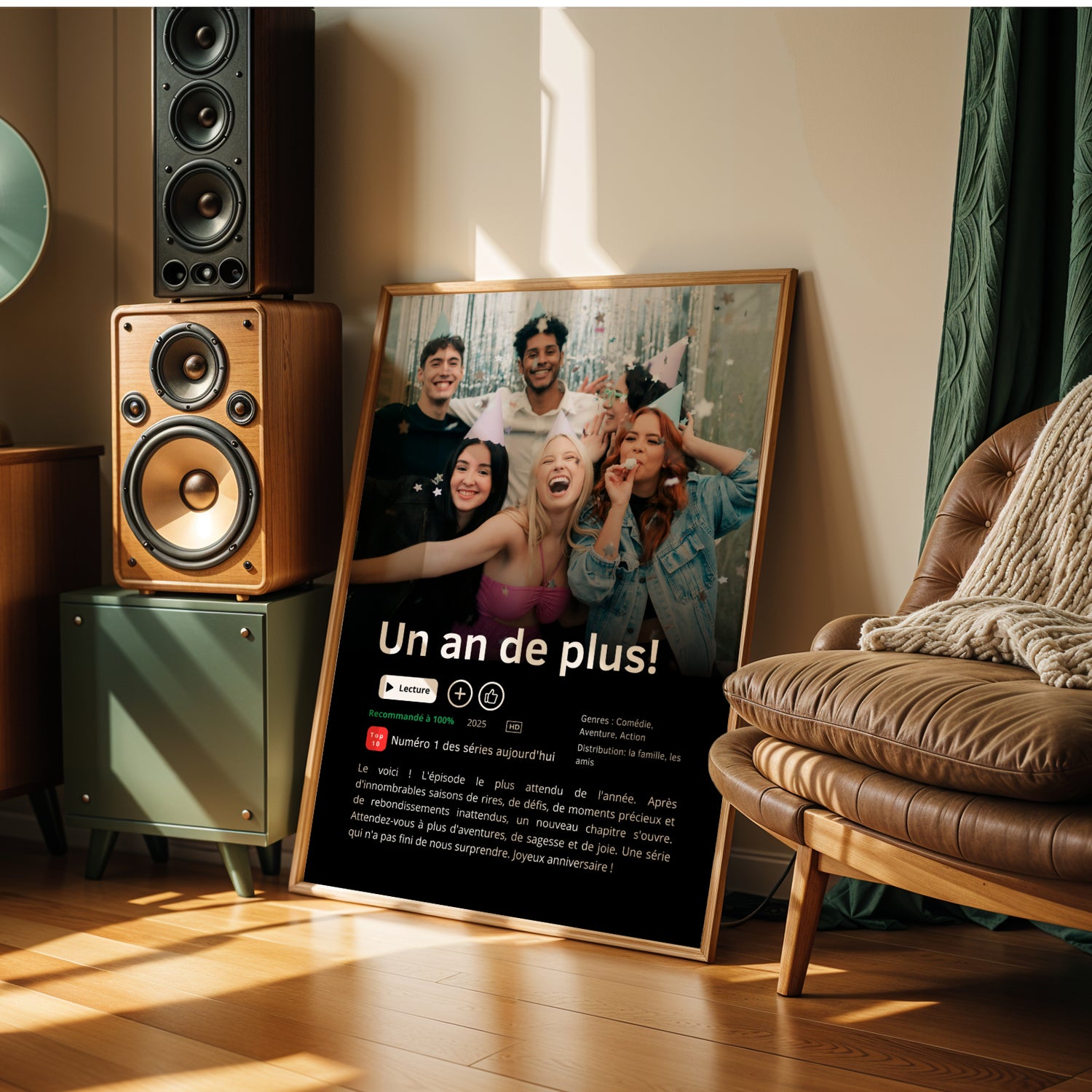 Affiche Netflix personnalisée - Joyeux anniversaire - Image 2