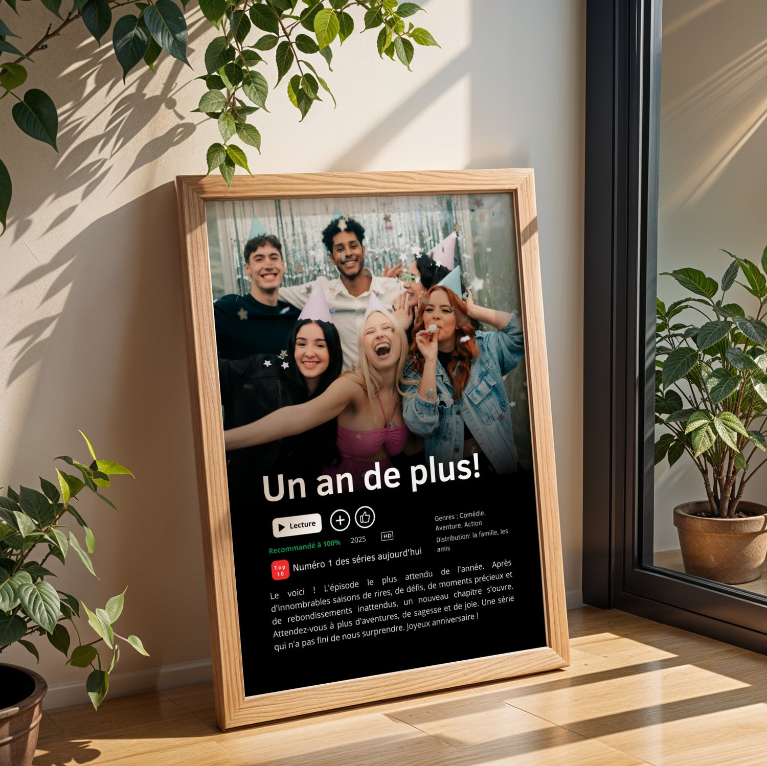 Affiche Netflix personnalisée - Joyeux anniversaire - Image 4
