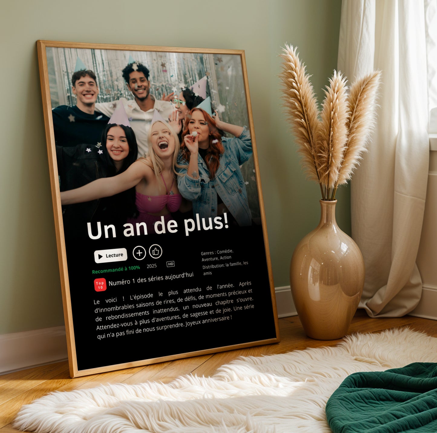 Affiche Netflix personnalisée - Joyeux anniversaire - Image 5