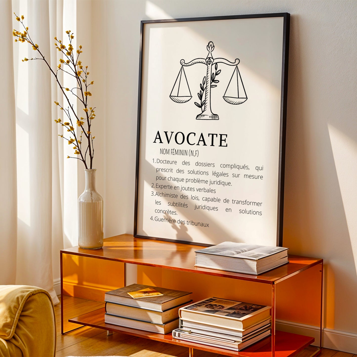 Affiche définition  avocat(e)