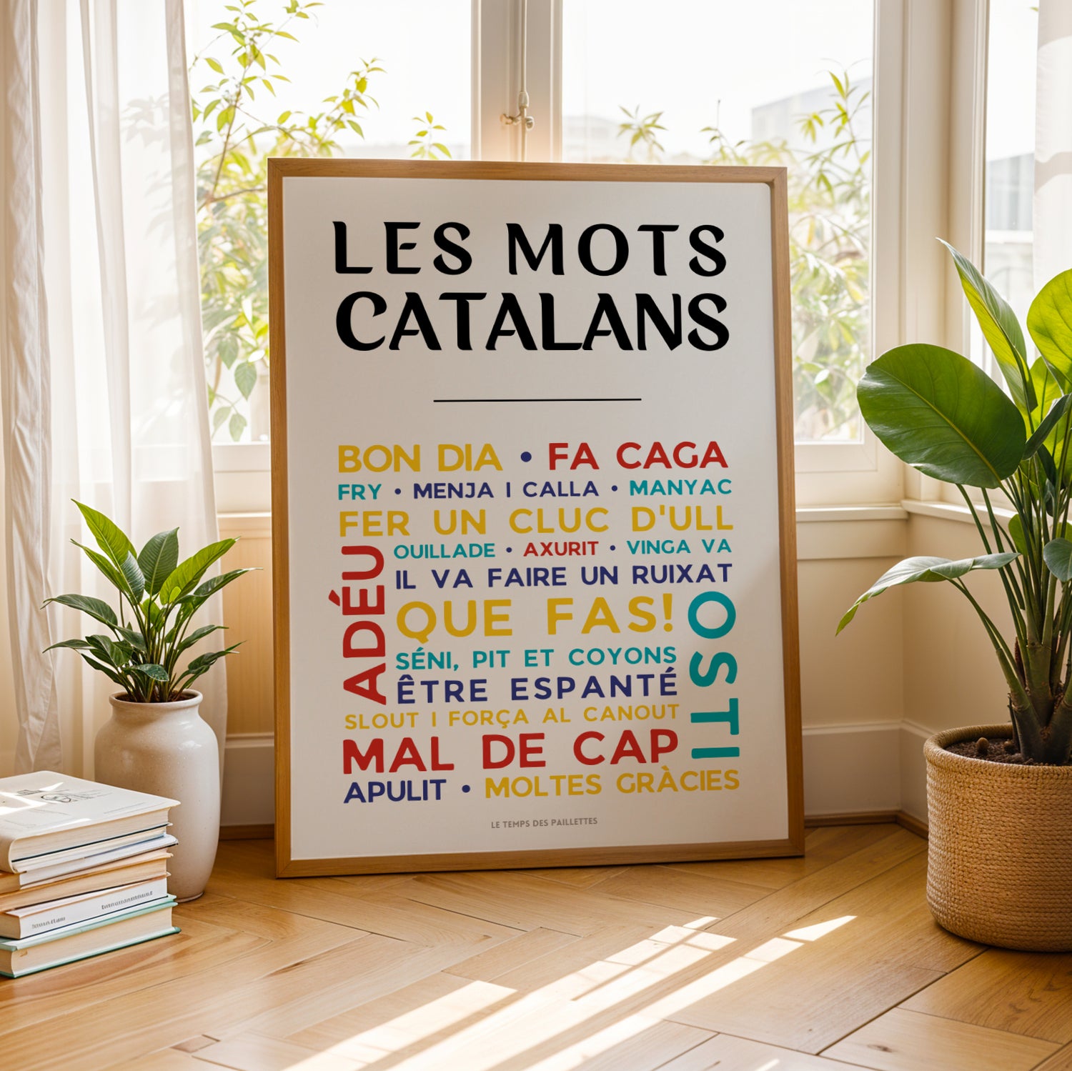 affiche culture catalogne décoration intérieure solaire