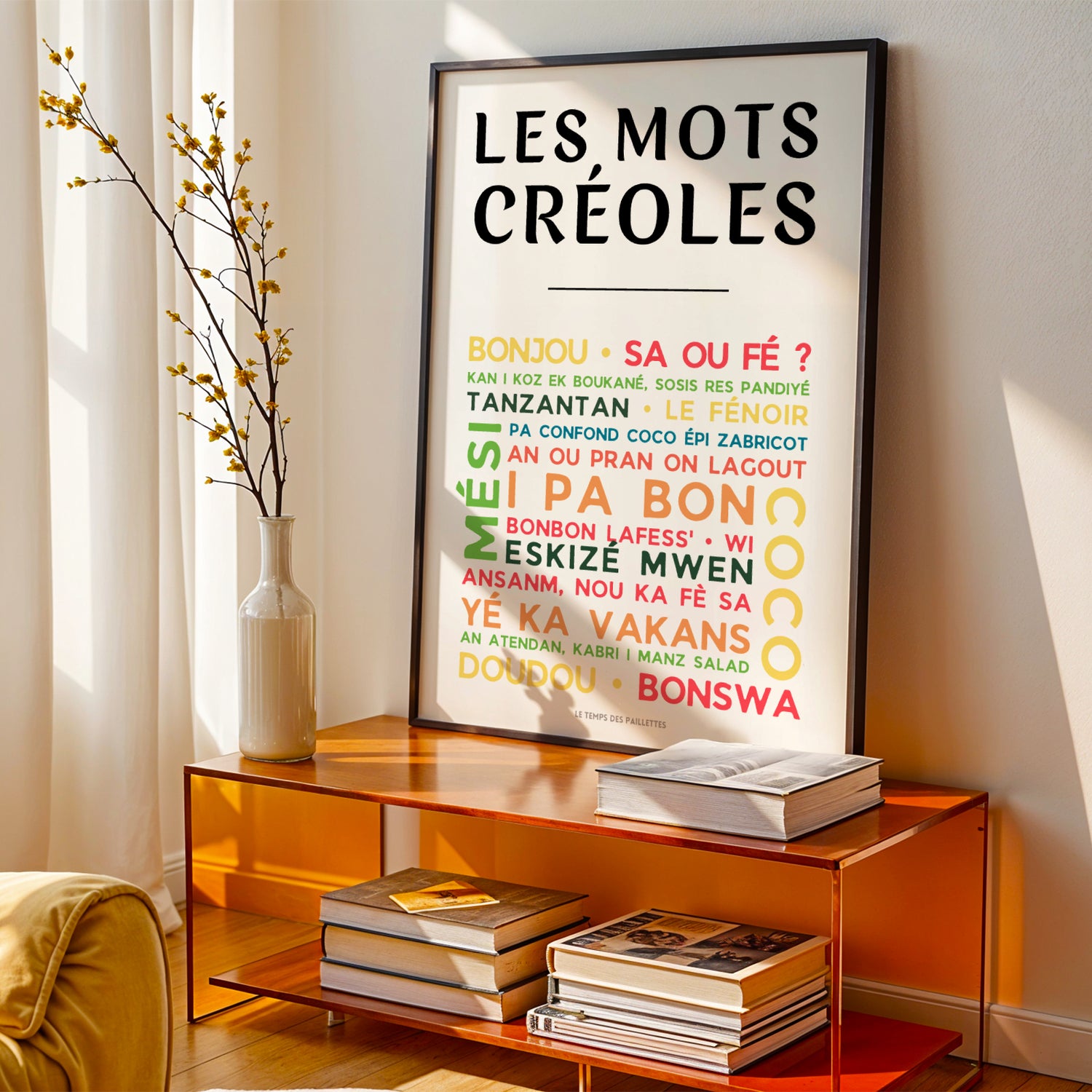 Affiche Le créole - Poster mots créoles - Image 5