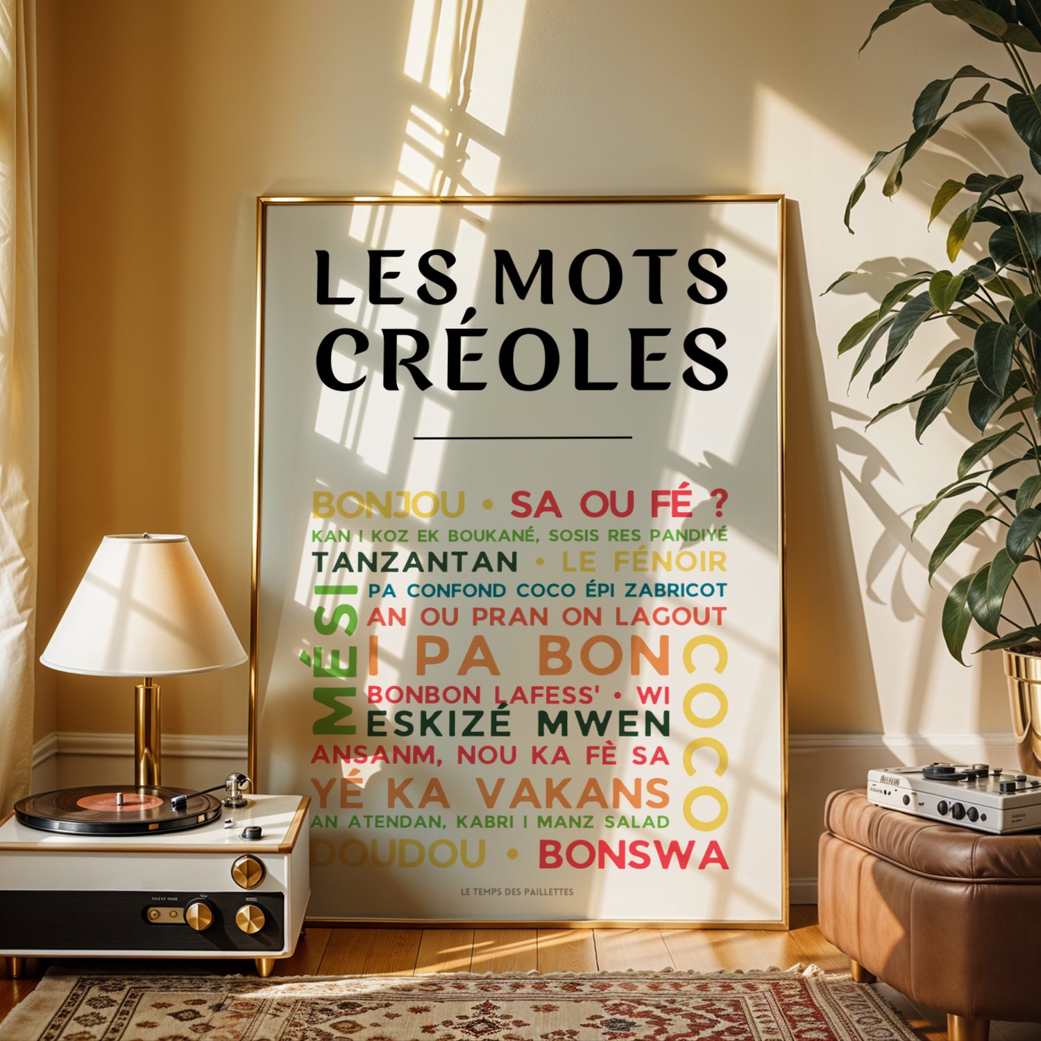 Affiche Le créole - Poster mots créoles - Image 6