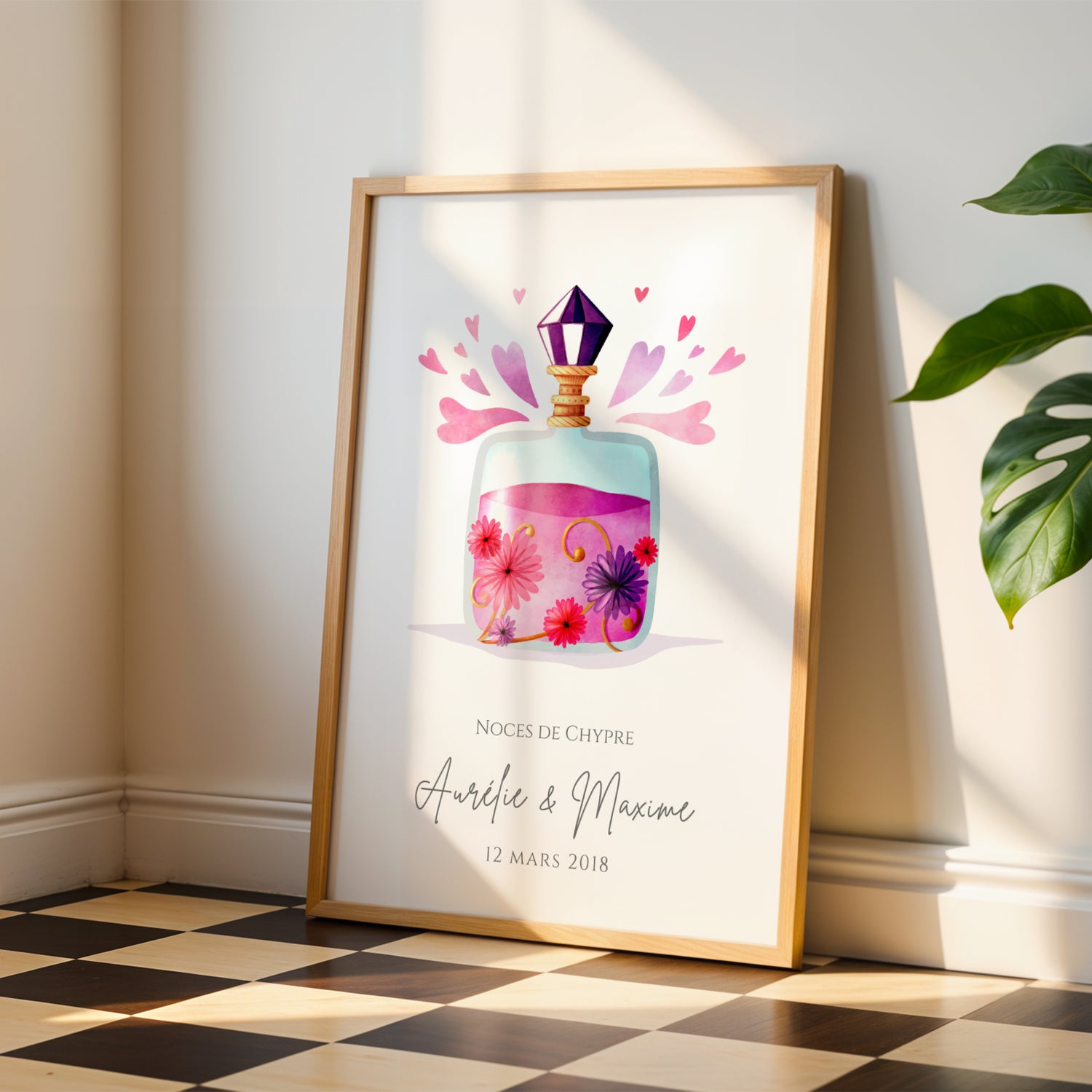 Affiche couple noces de Chypre -  6 ans de mariage - Image 4