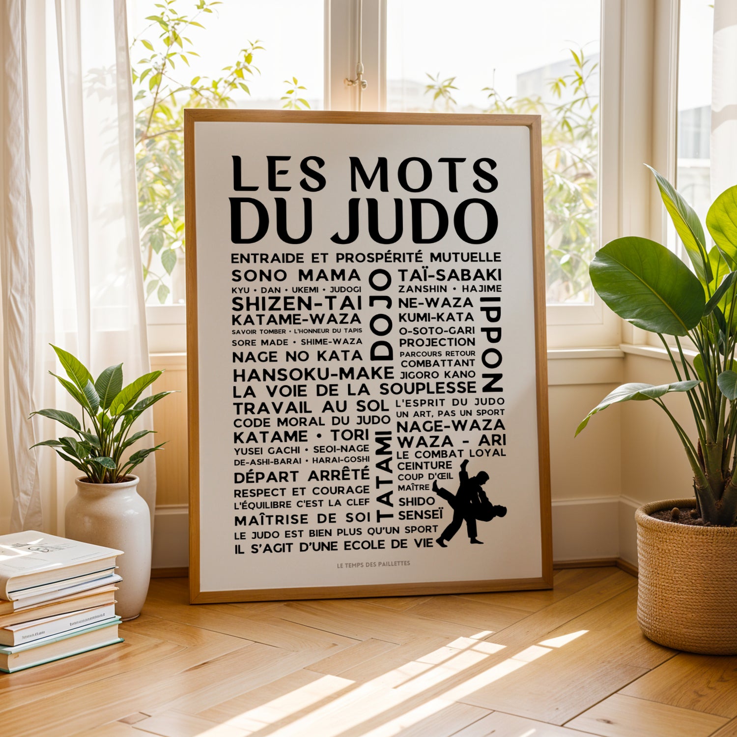 Affiche Les mots du Judo avec Mots et expressions sport - Image 3
