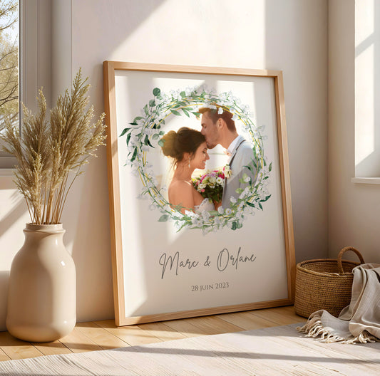 Affiche Personnalisée Noce de Muguet  - 13 Ans de Mariage