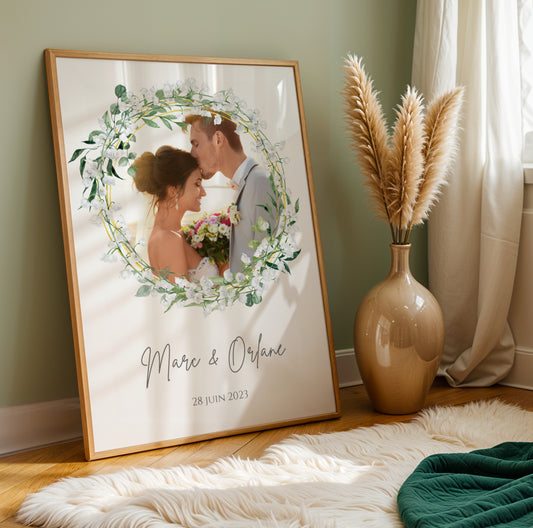 Affiche Personnalisée Noce de Muguet  - 13 Ans de Mariage