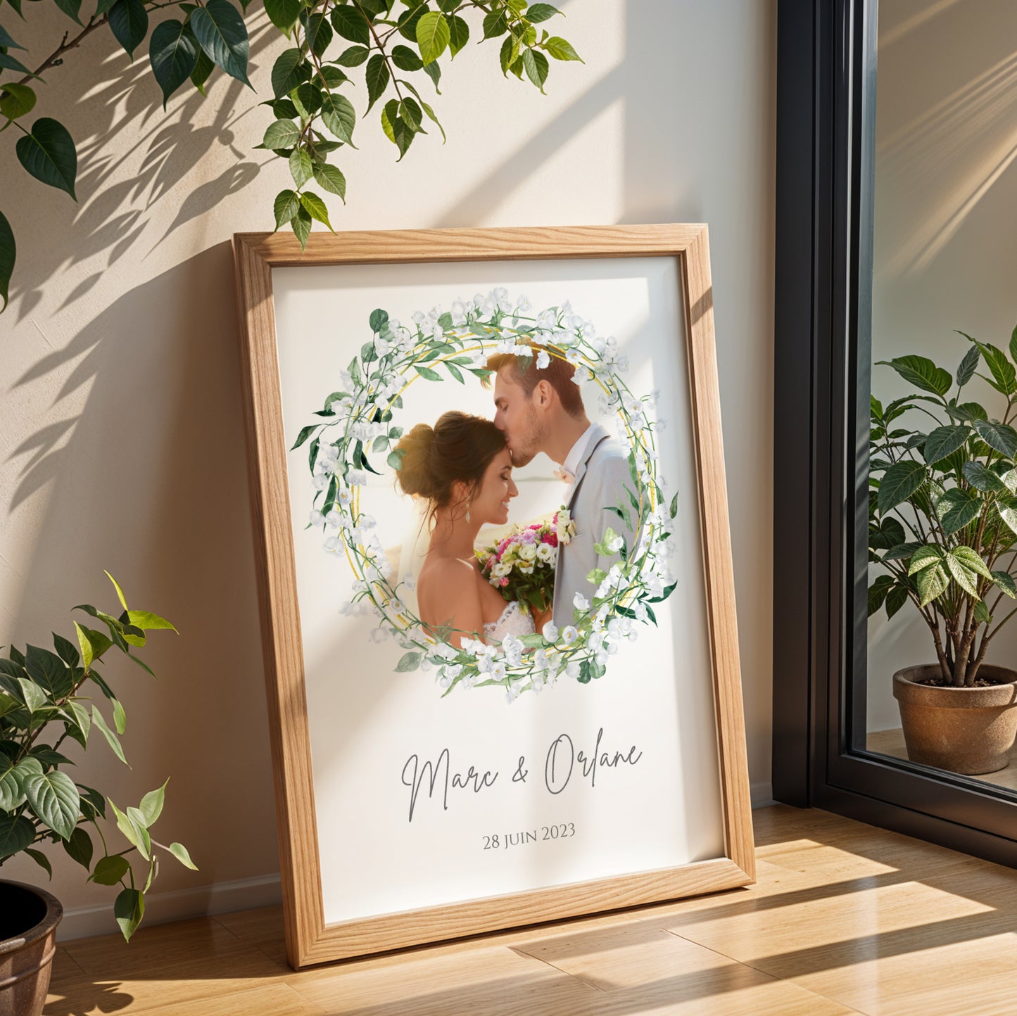 Affiche Personnalisée Noce de Muguet  - 13 Ans de Mariage - Image 3