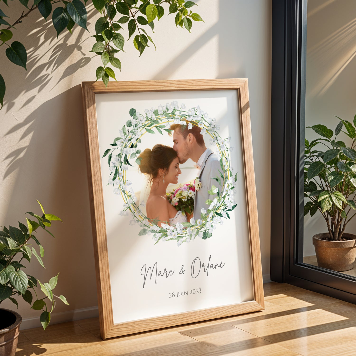 Affiche Personnalisée Noce de Muguet  - 13 Ans de Mariage - Image 3