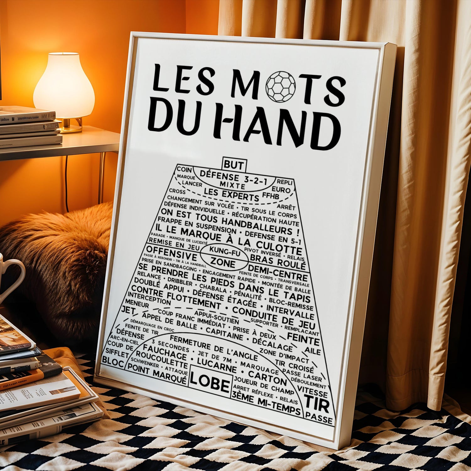 Affiche Les mots du Hand - Affiche de sport - Image 3