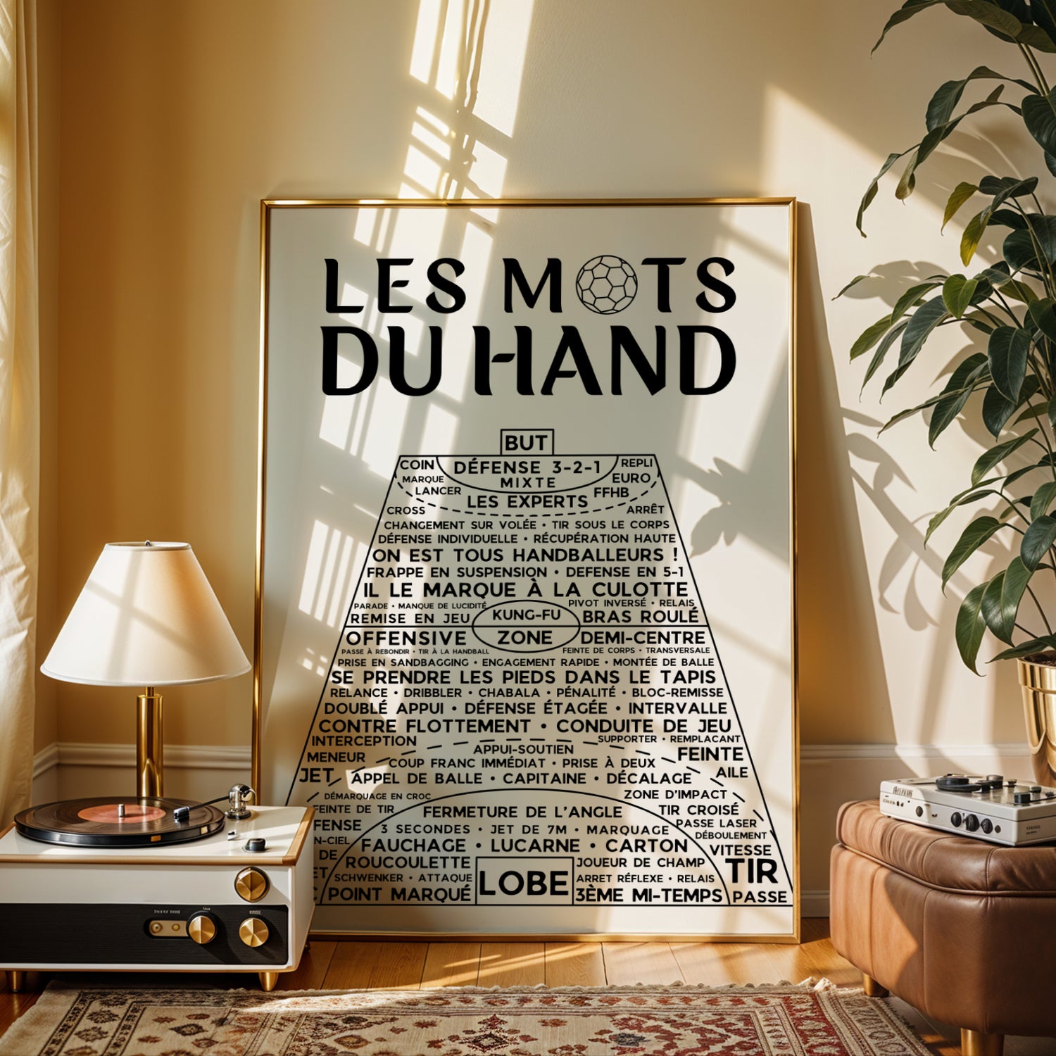 Affiche Les mots du Hand - Affiche de sport - Image 4