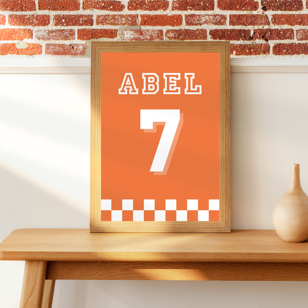 Trio d'affiches basket-ball personnalisées – déco chambre ado sportif – poster prénom NBA