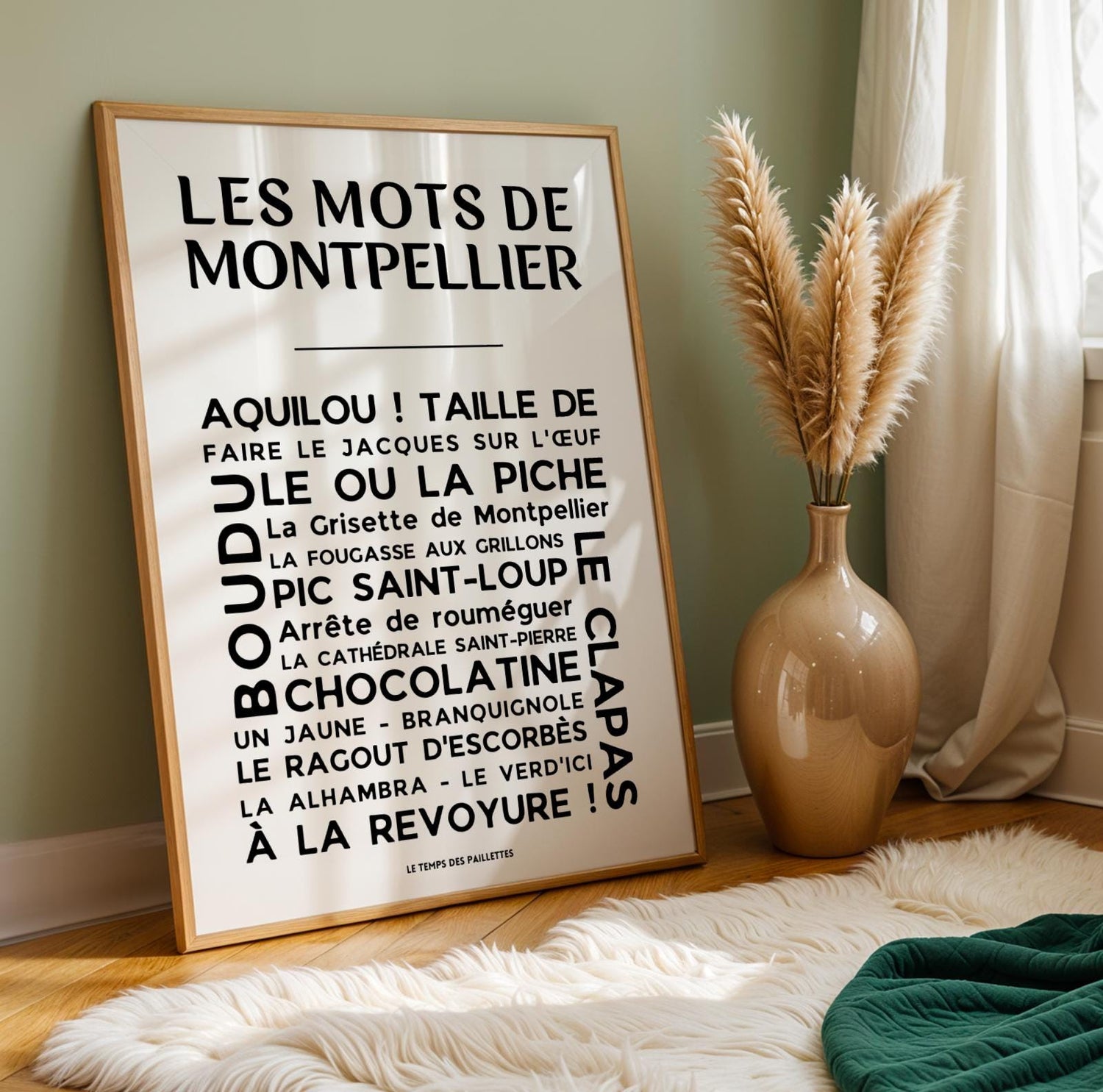 affiche expressions sud de la france montpellier design